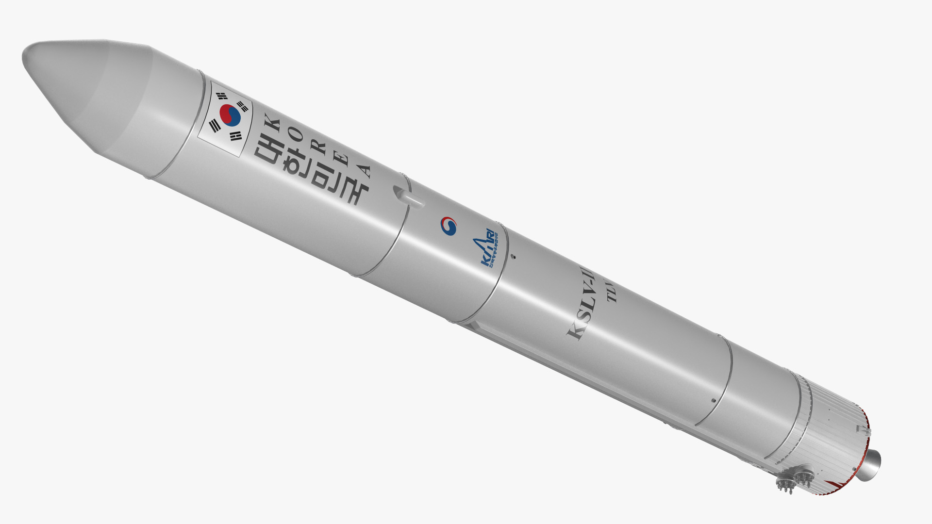3D Rocket KSLV2 TLV