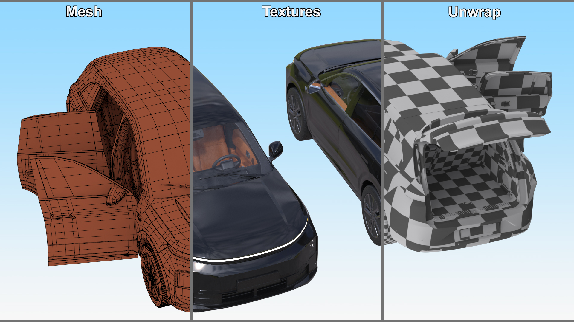 Crossover Phantom Black Simplified 3D model