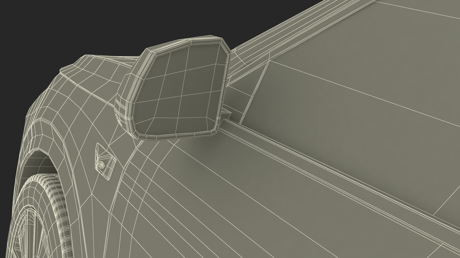 Crossover Phantom Black Simplified 3D model