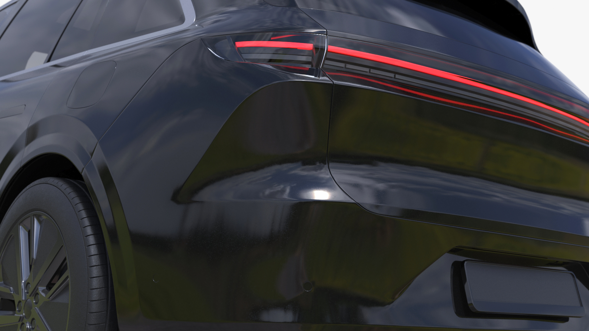 Crossover Phantom Black Simplified 3D model