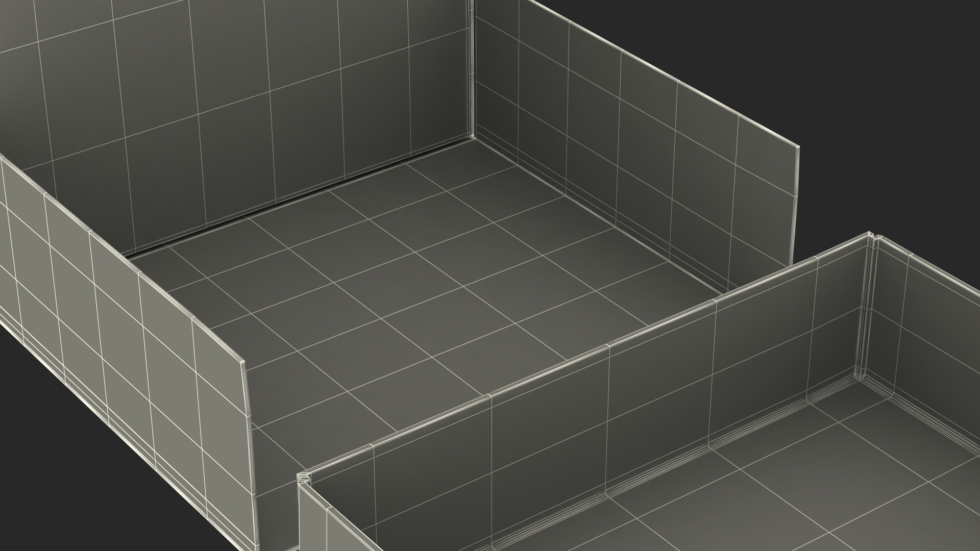 A4 Copier Paper Box Open 3D model