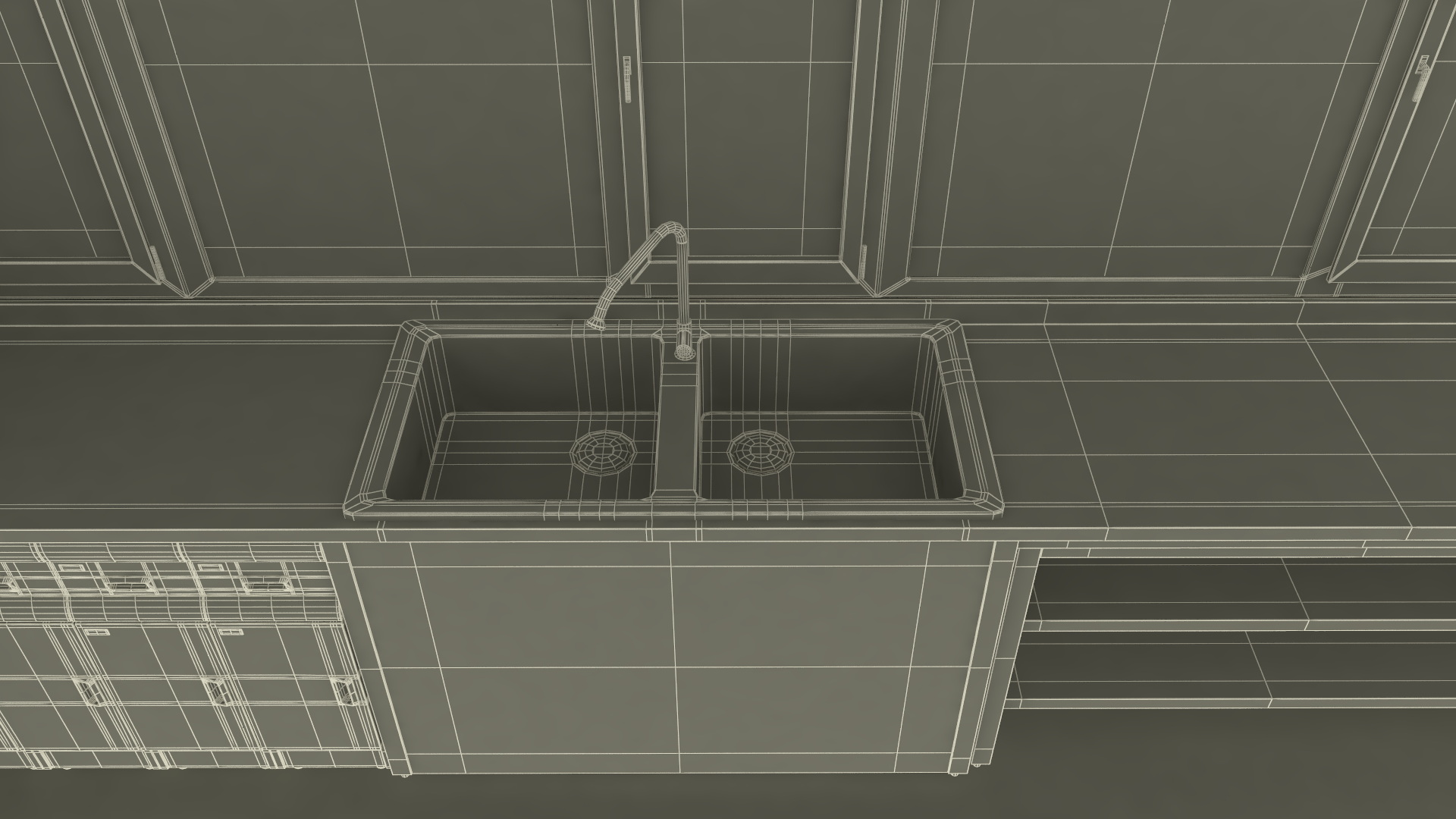 Commercial Kitchen Empty 3D model