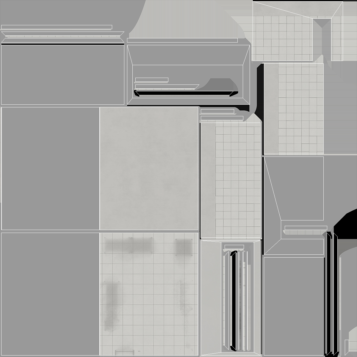Commercial Kitchen Empty 3D model