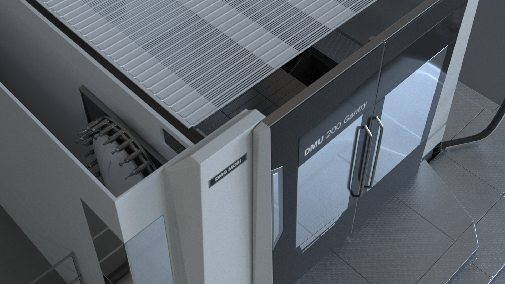 3D DMU 200 Gantry CNC Machine