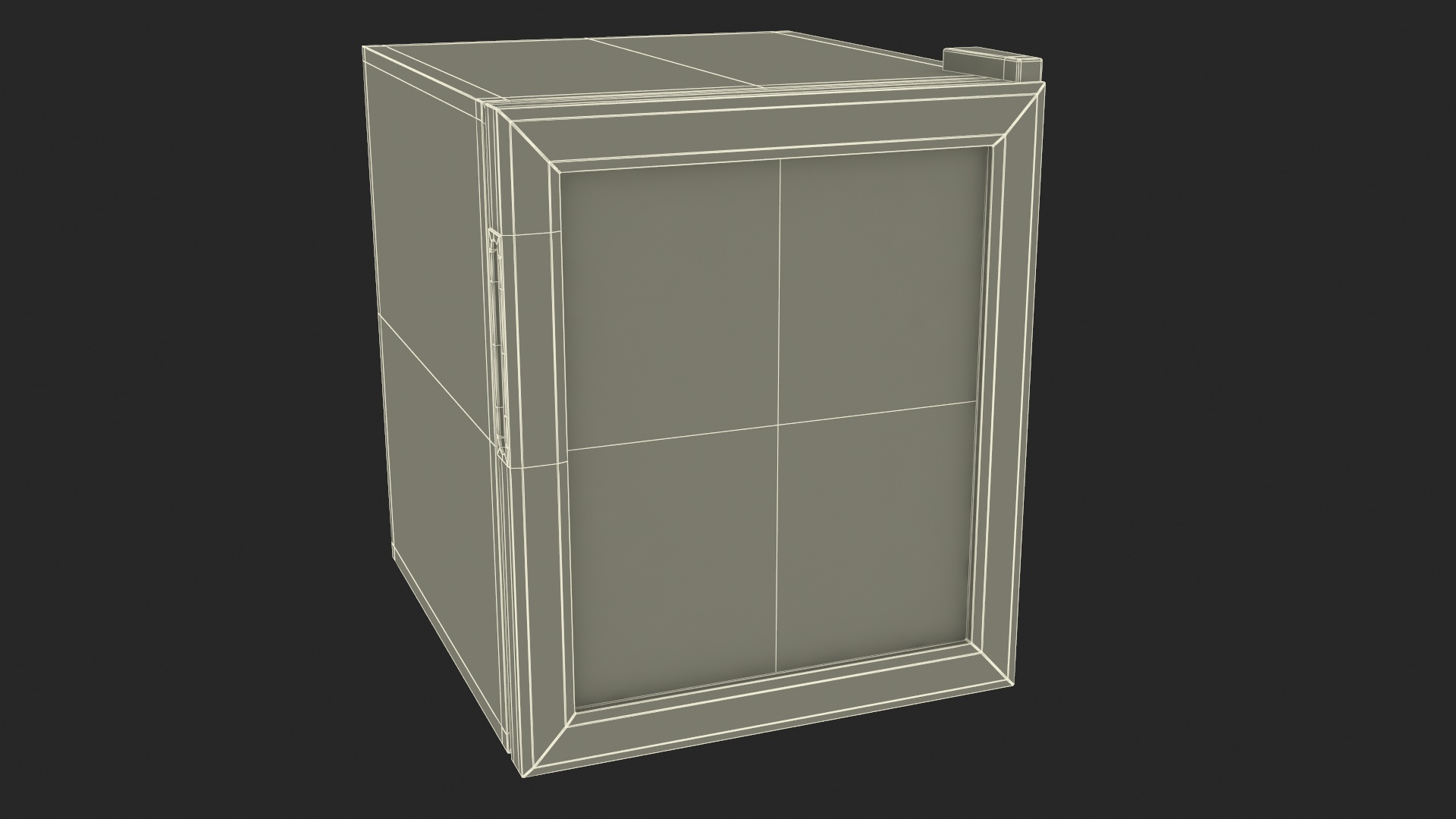 3D model Mini Cooler with Beverage Cans