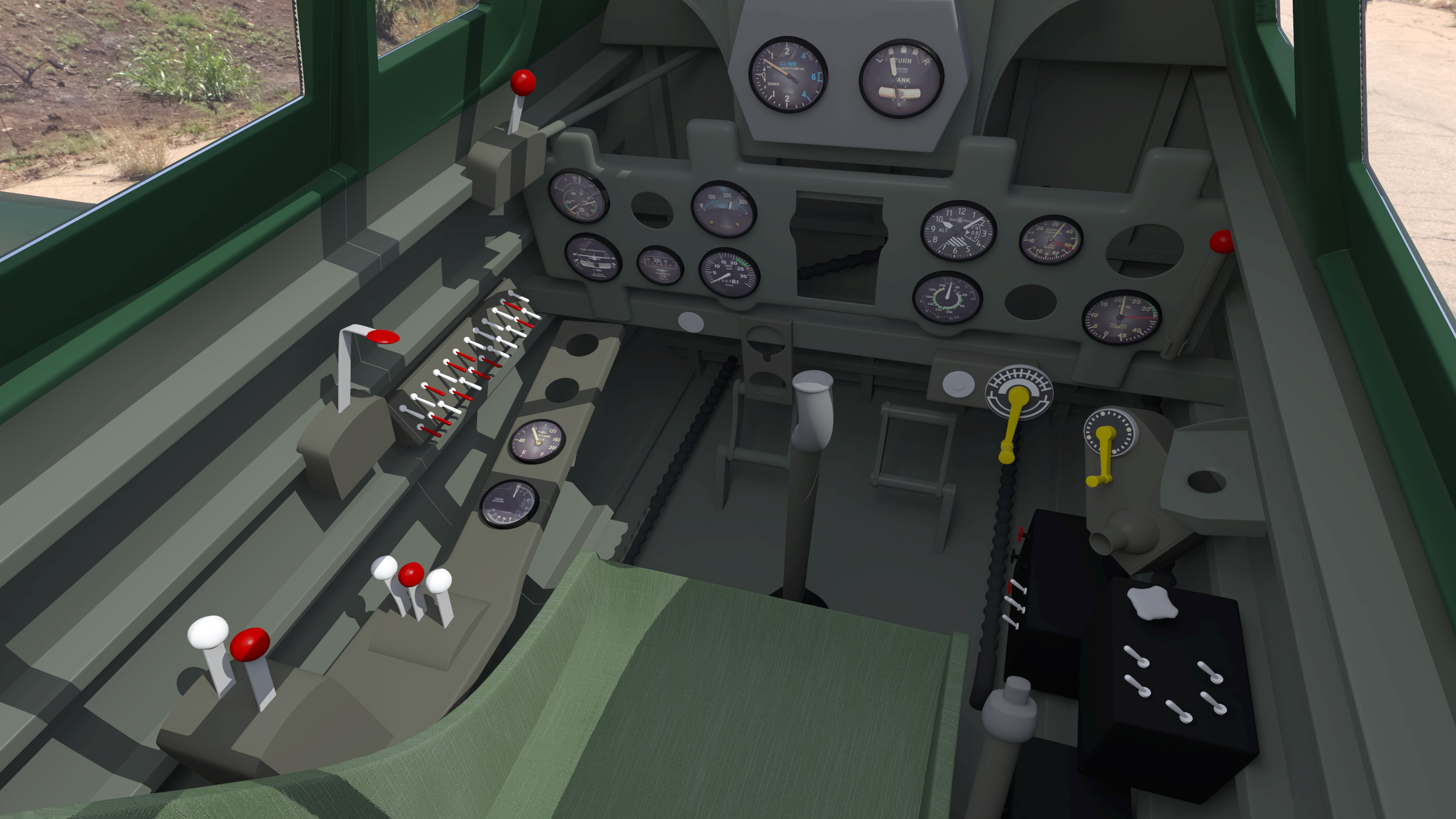 3D WWII Fighter Aircraft