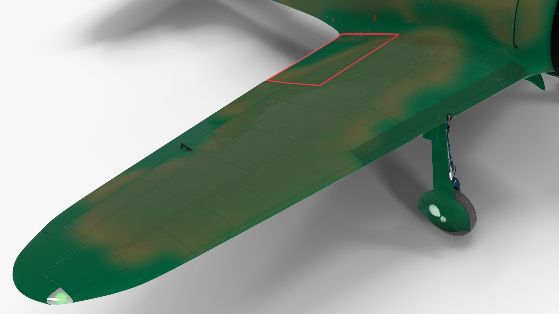 3D WWII Fighter Aircraft