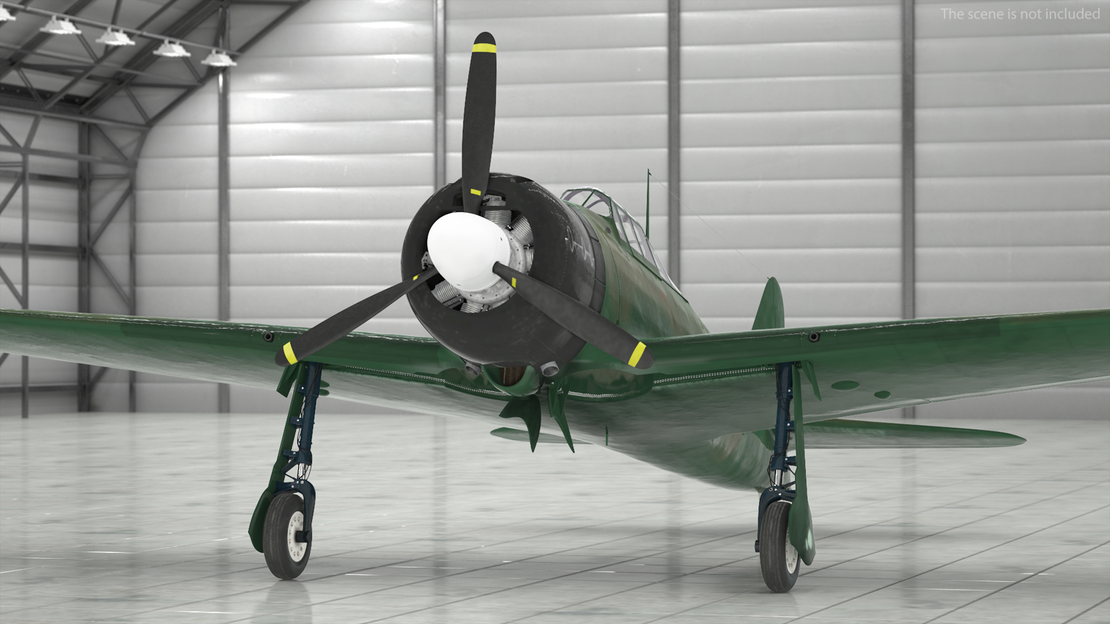3D WWII Fighter Aircraft