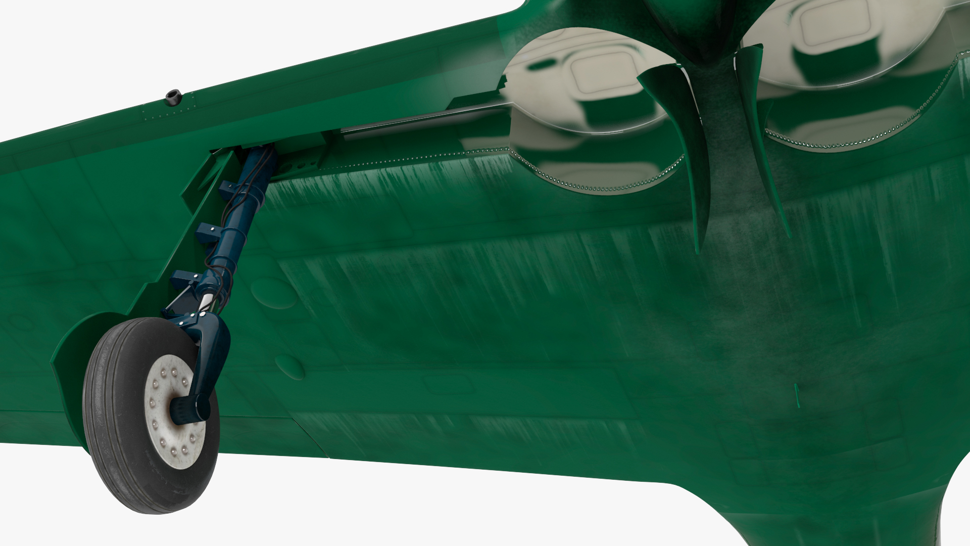 3D WWII Fighter Aircraft