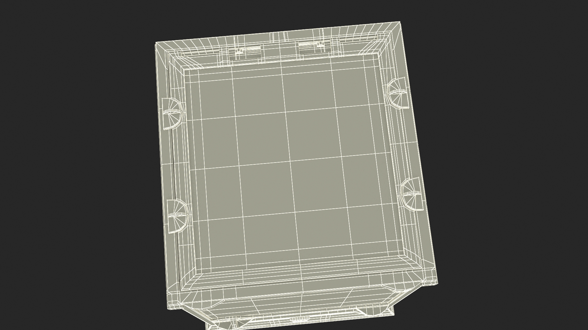 3D model Little Empty Desktop Terrarium