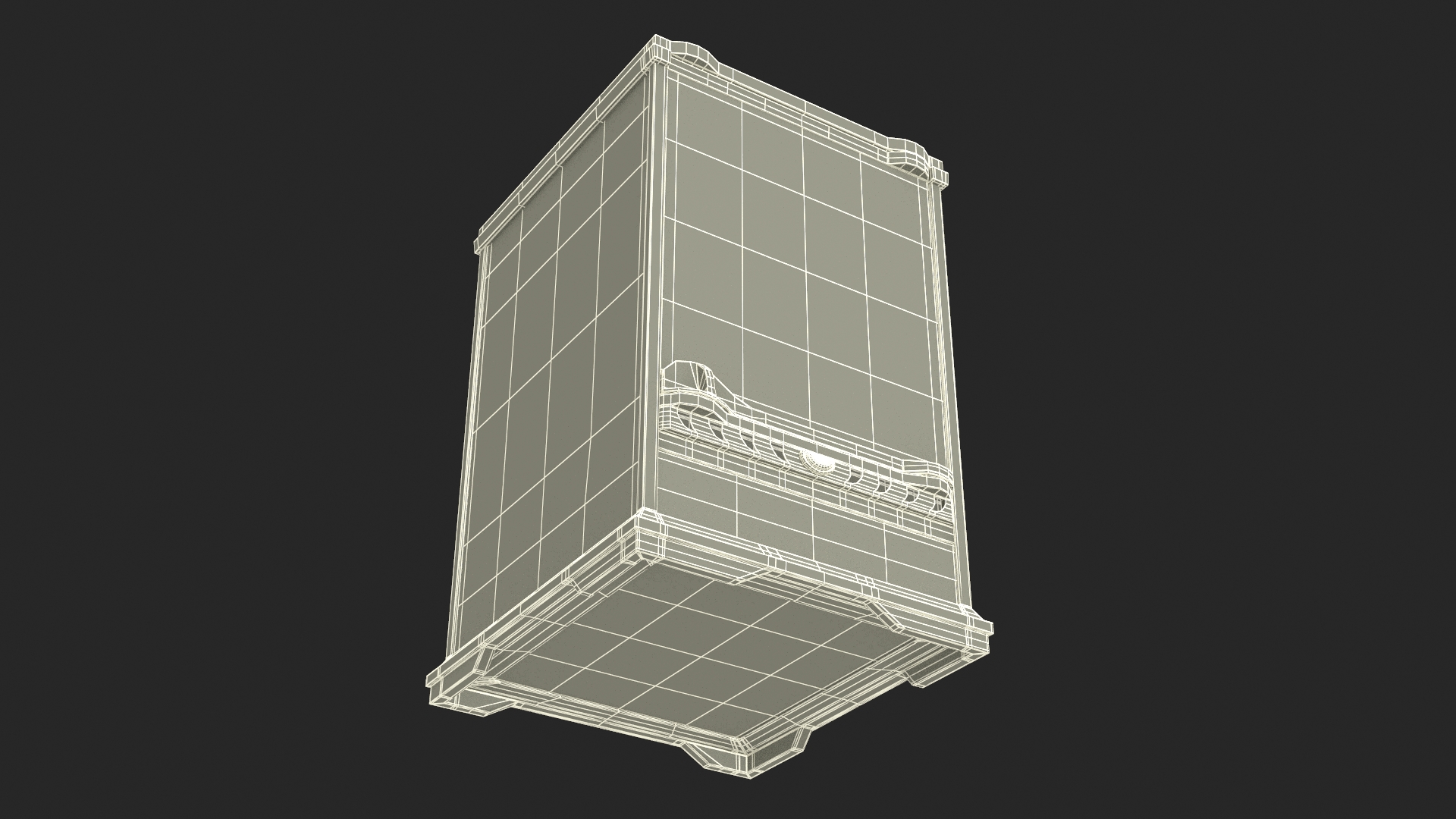 3D model Little Empty Desktop Terrarium