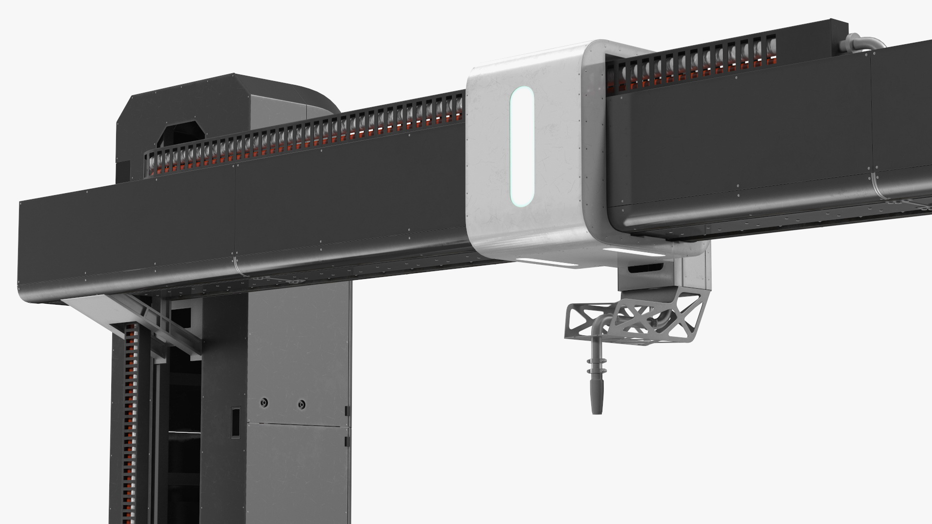3D model 3D Printer Black for Homes Building