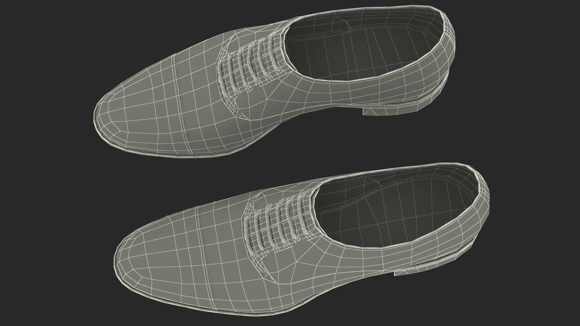 3D model Formal Shoes For Men