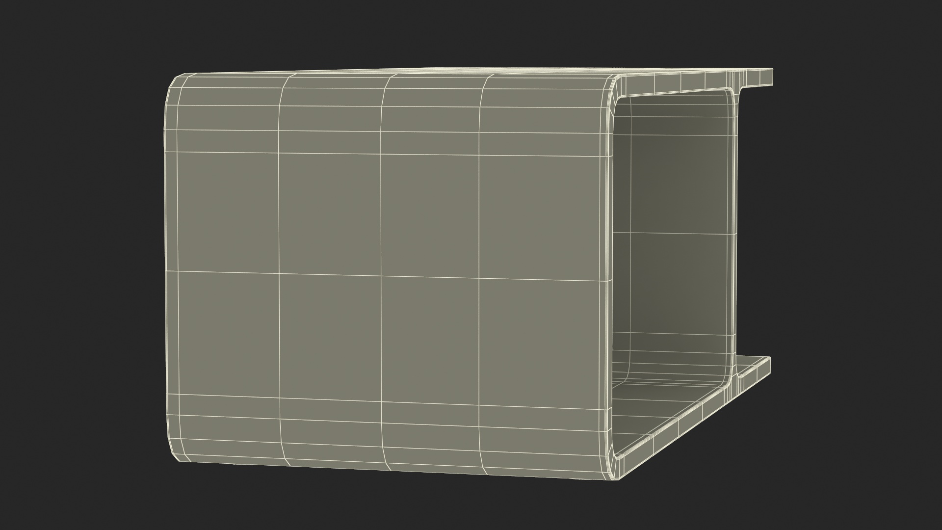 Contemporary Bedside Table for 3D Print 3D model