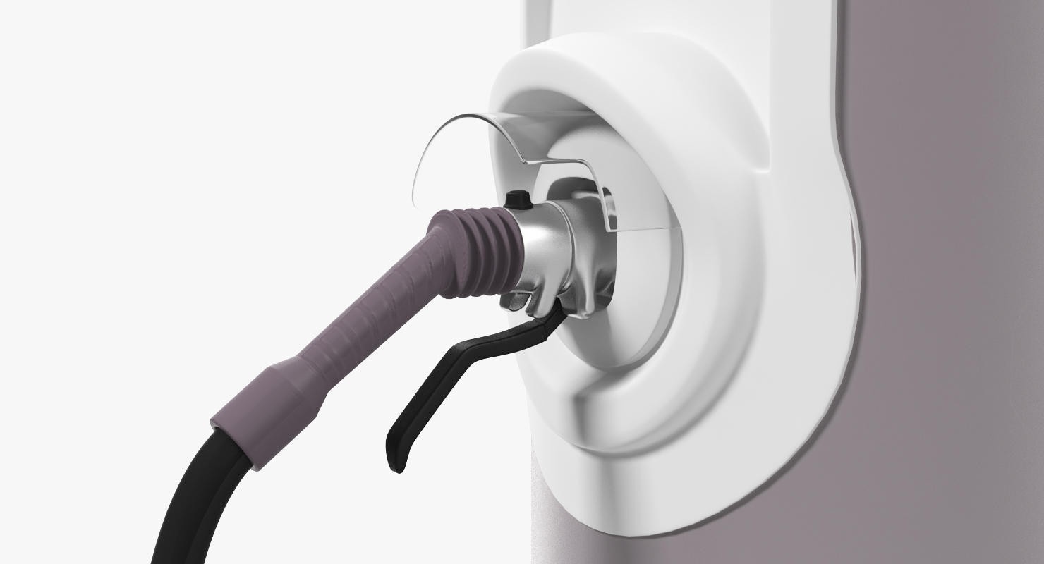 3D Commercial Electric Vehicle Charger Generic model