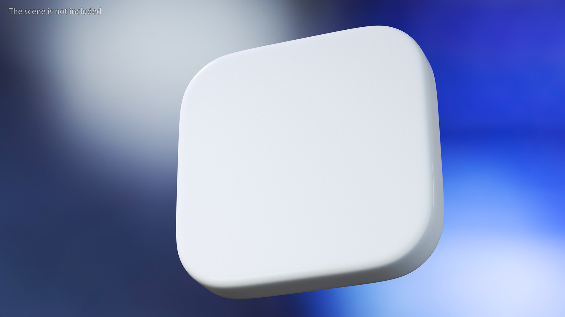 iPhone iOS Calendar Icon 3D model