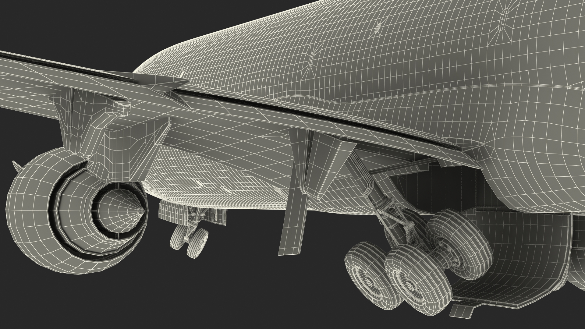 3D model McDonnell Douglas MD11 Tri Jet Airliner Aeroflot Rigged