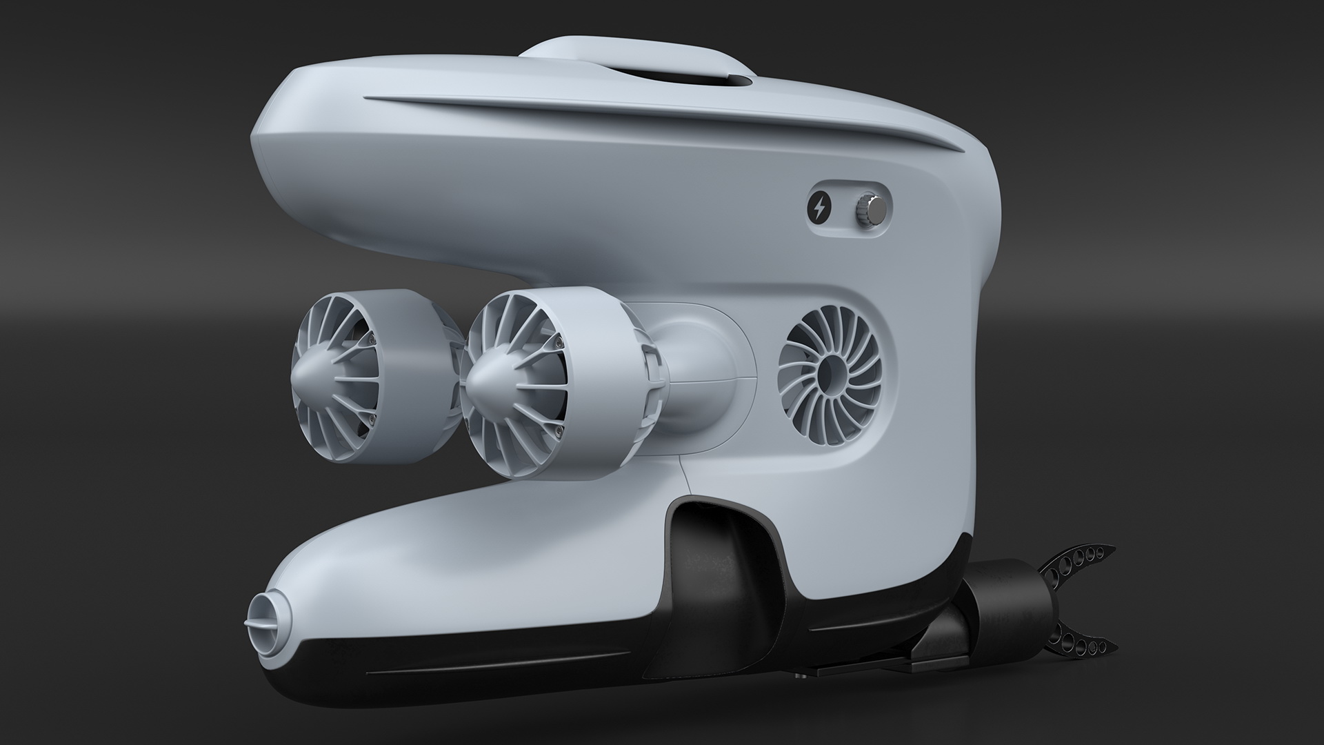 3D Blueye X3 Underwater Drone with Gripper Rigged