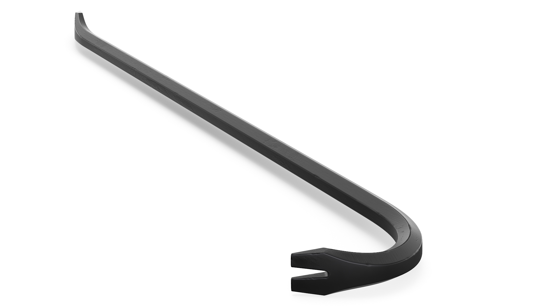 Crowbar Black Metal 3D model