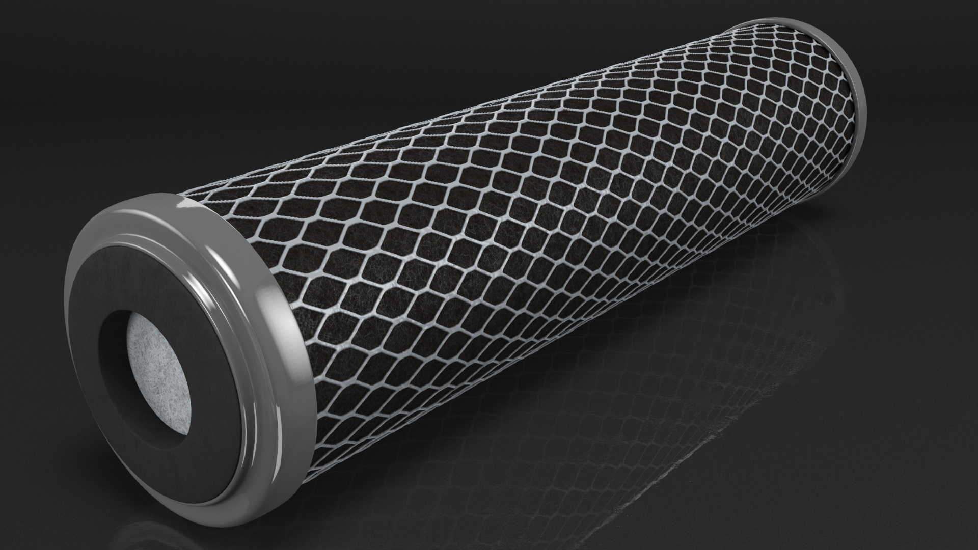 3D model Universal Carbon Block Water Filter Cartridge