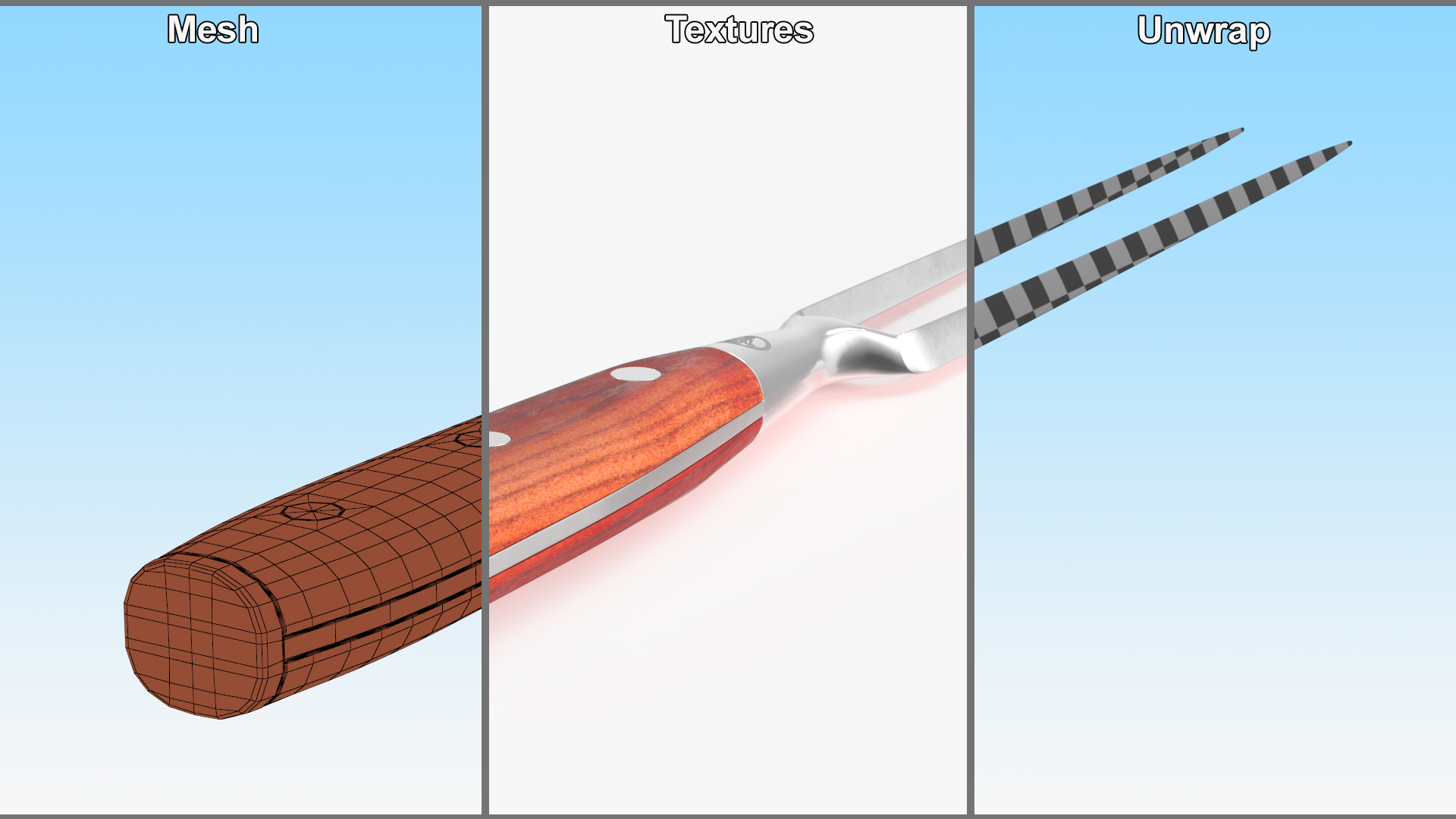 Carving Fork 3D
