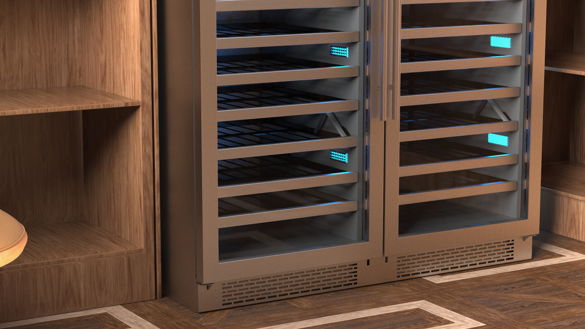 Modern Home Bar Furniture Set 3D model