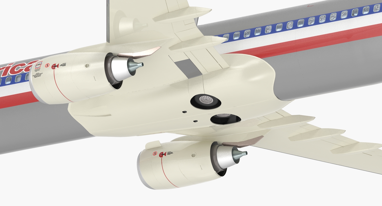3D Boeing 737 800 with Interior American Airlines