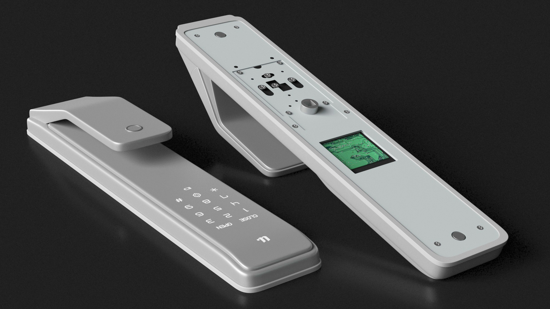 3D model Smart Lock Xiaomi Mijia U M2 Silver