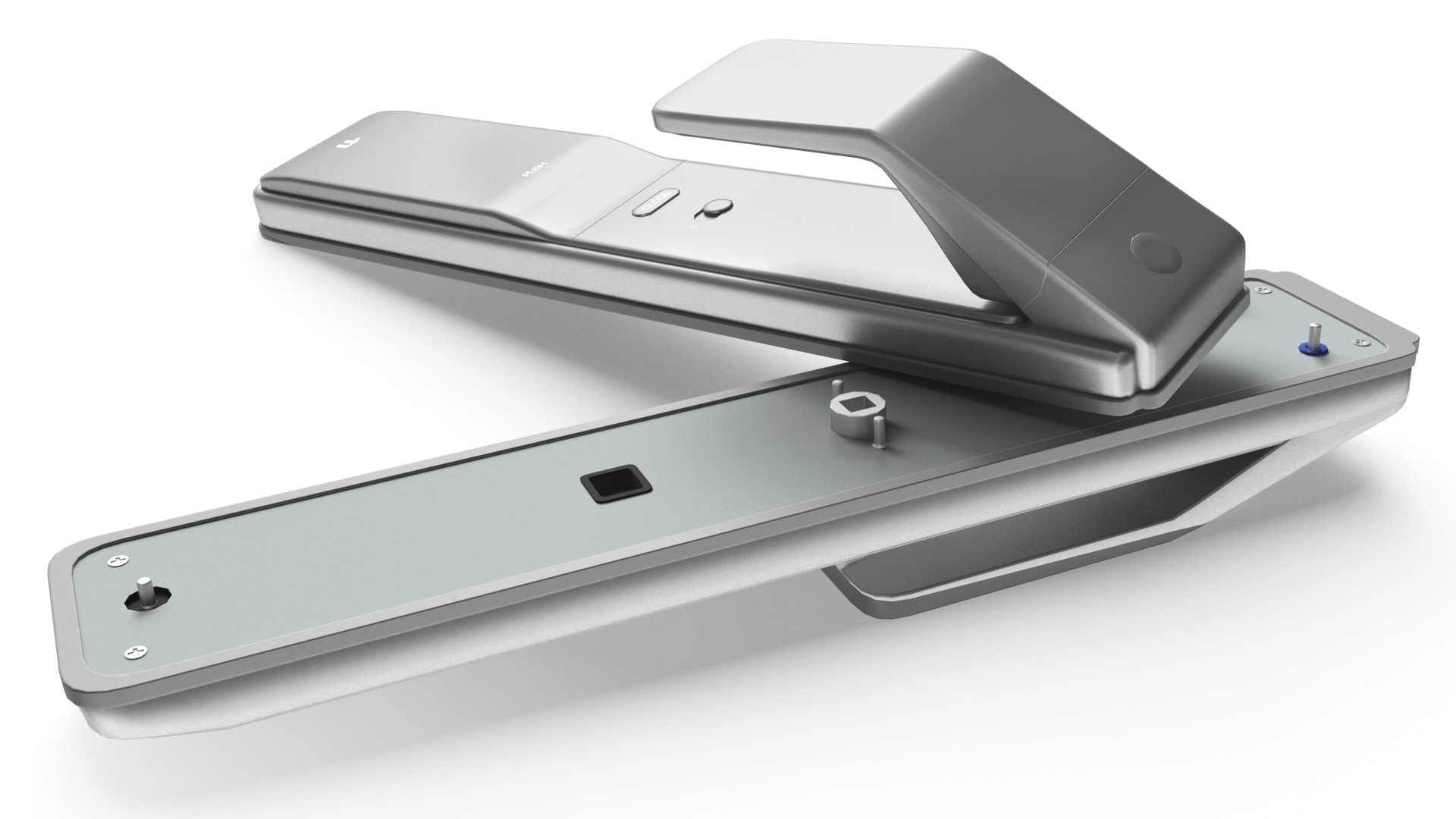 3D model Smart Lock Xiaomi Mijia U M2 Silver