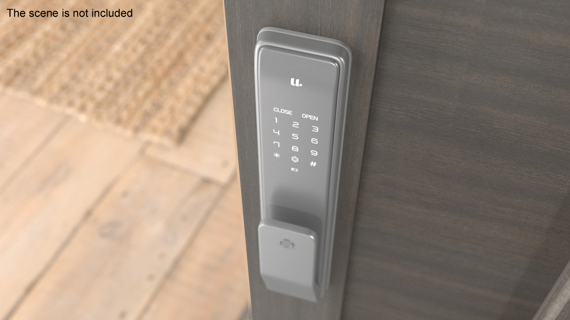 3D model Smart Lock Xiaomi Mijia U M2 Silver