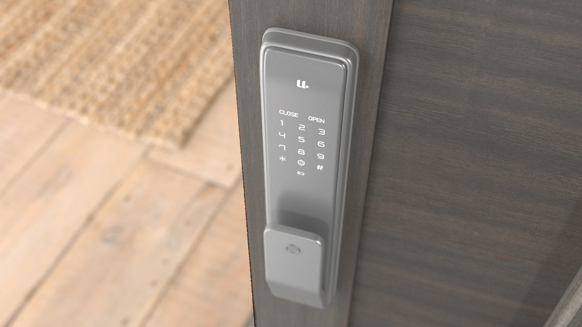 3D model Smart Lock Xiaomi Mijia U M2 Silver