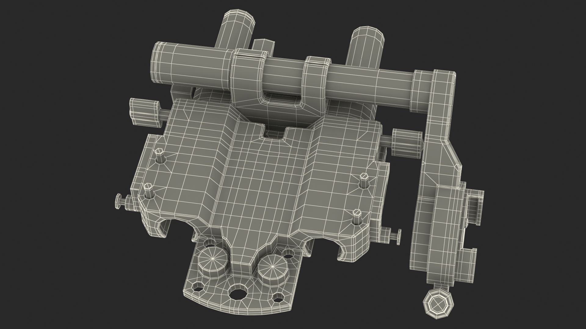 Viewfinder Bracket Adapter Plate 3D