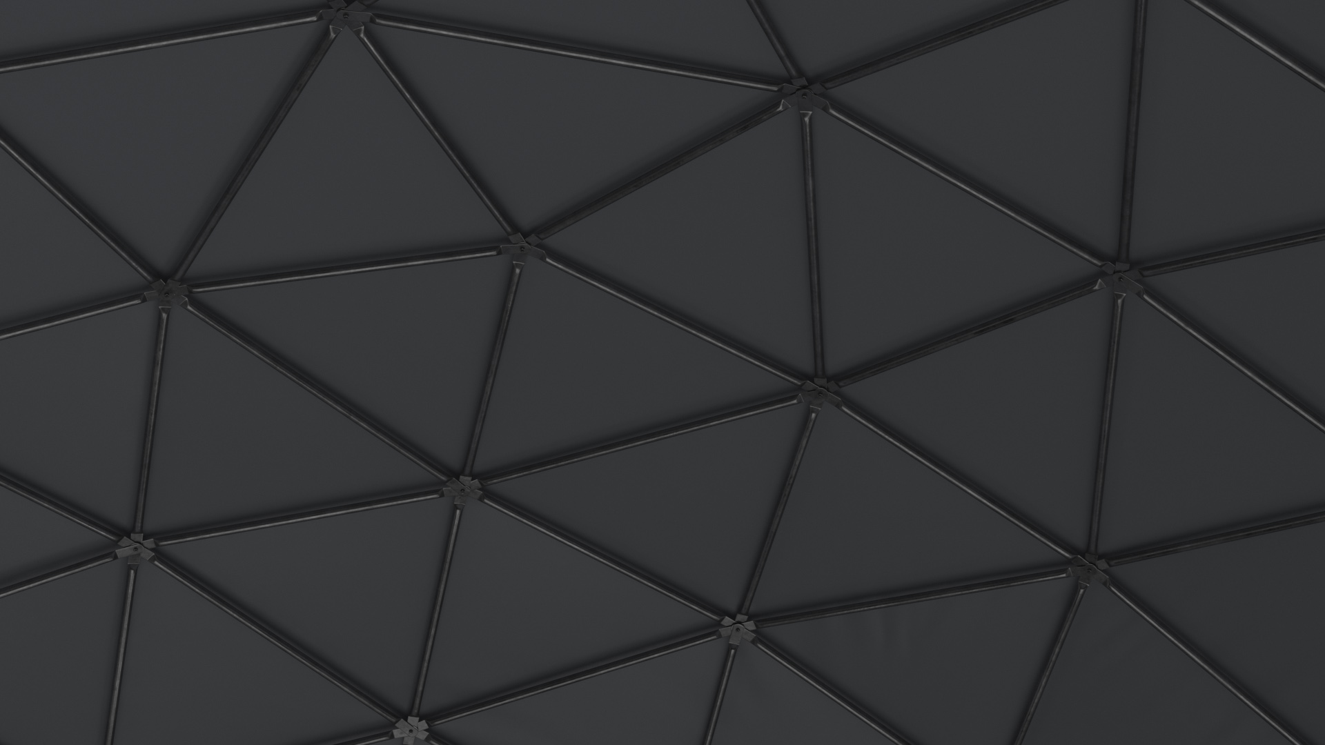 Geodesic Event Dome Tent Grey 3D model