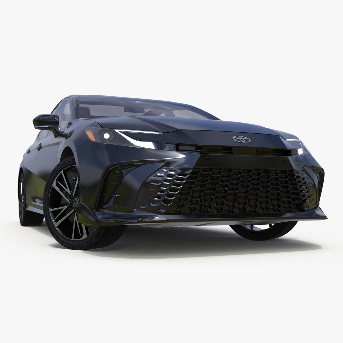 3D Toyota Camry 2025 Hybrid Underground Rigged model