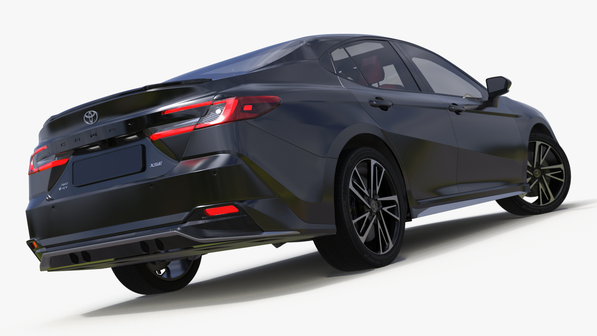 3D Toyota Camry 2025 Hybrid Underground Rigged model