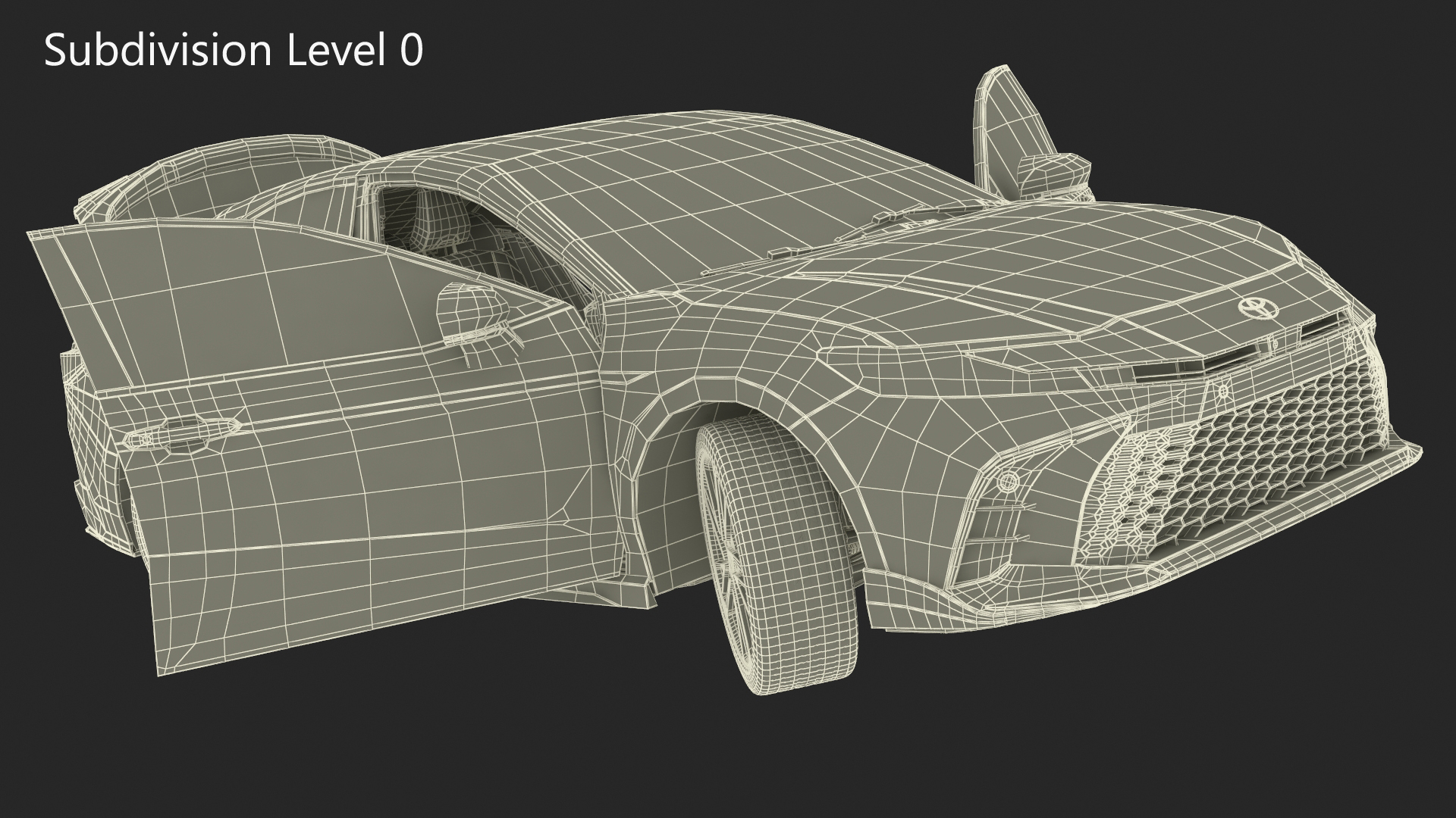 3D Toyota Camry 2025 Hybrid Underground Rigged model