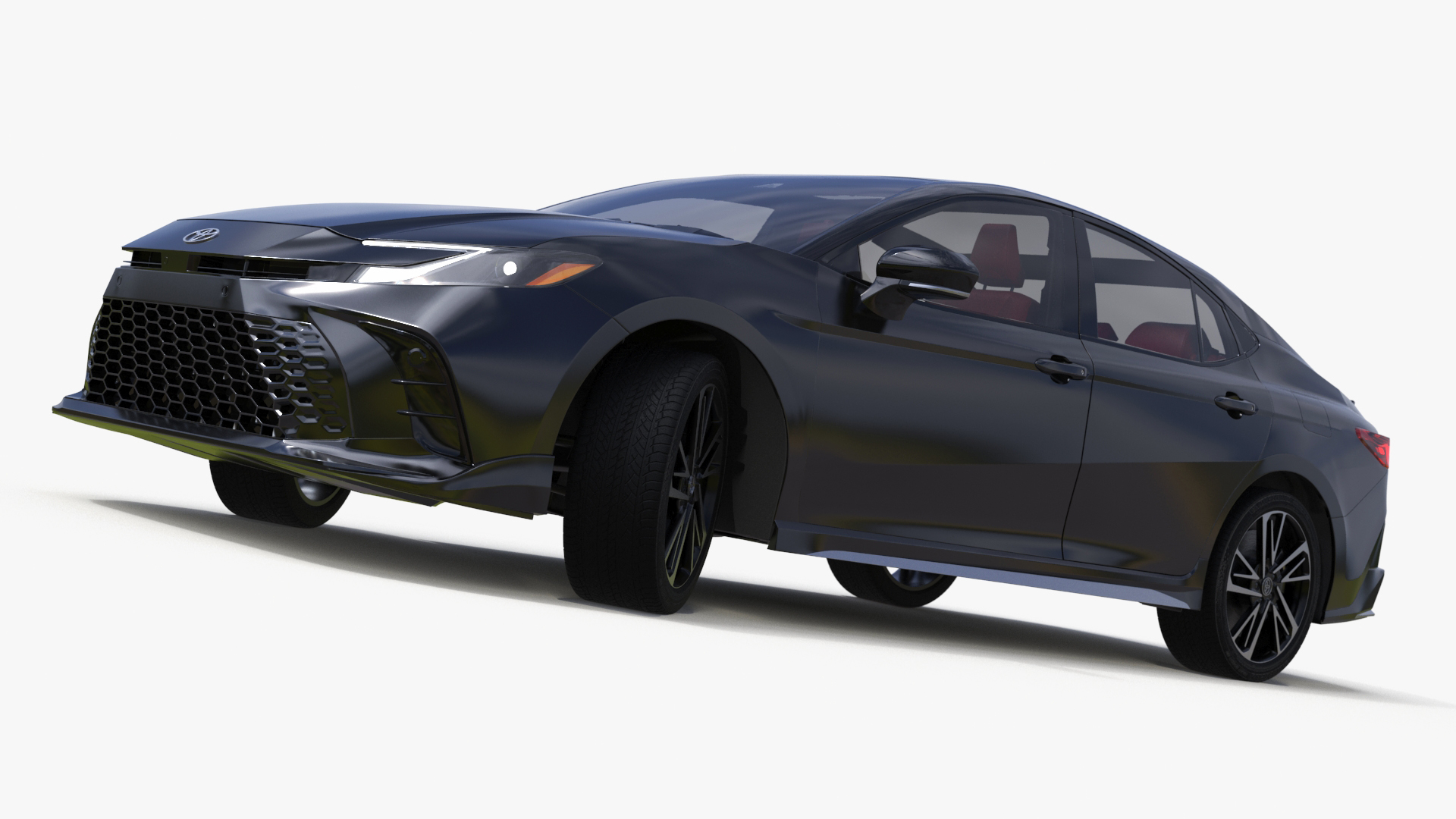 3D Toyota Camry 2025 Hybrid Underground Rigged model
