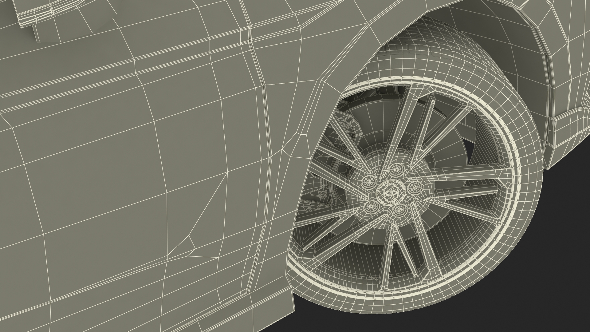 3D Toyota Camry 2025 Hybrid Underground Rigged model