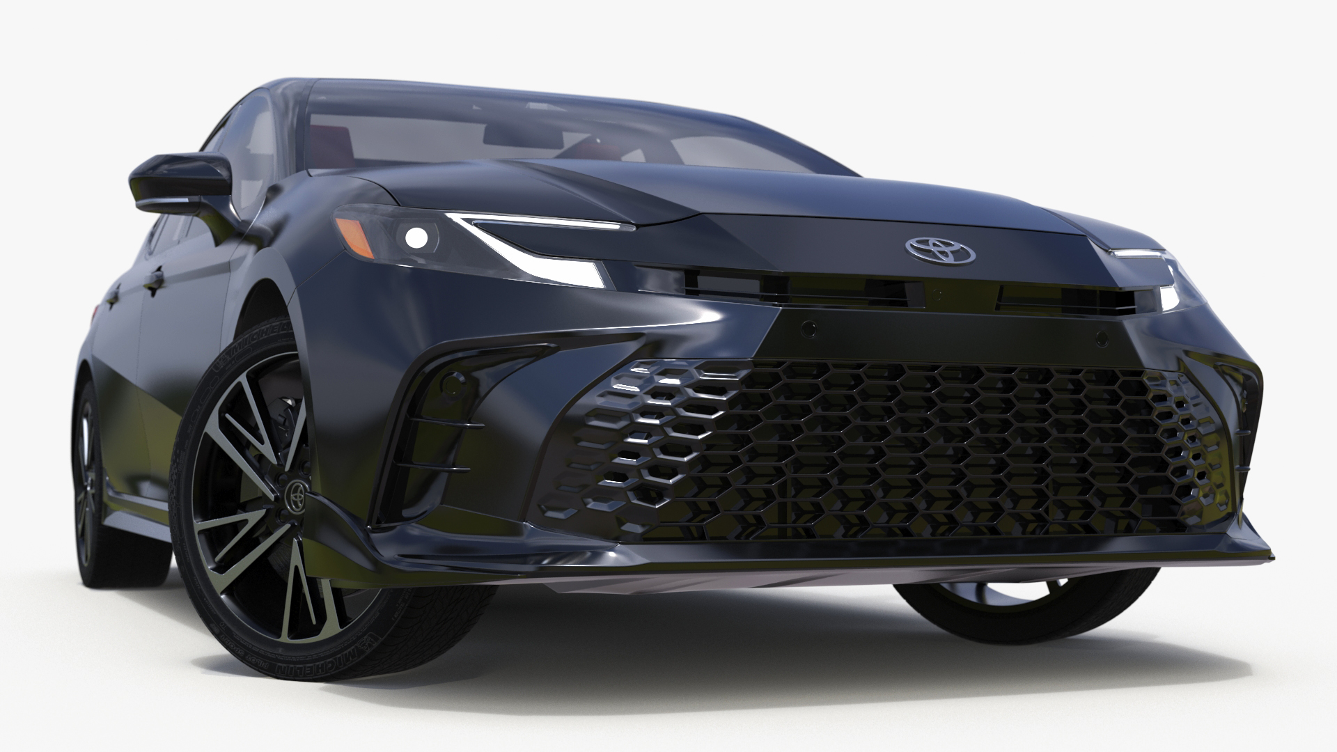 3D Toyota Camry 2025 Hybrid Underground Rigged model