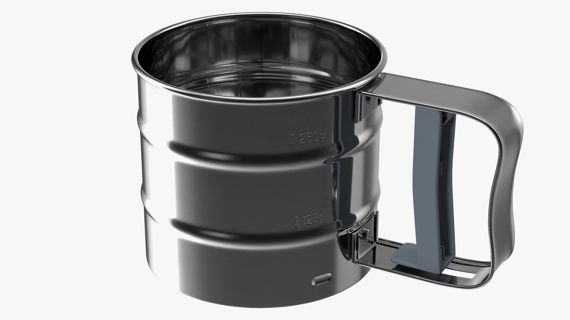 3D Stainless Steel Flour Sifter model