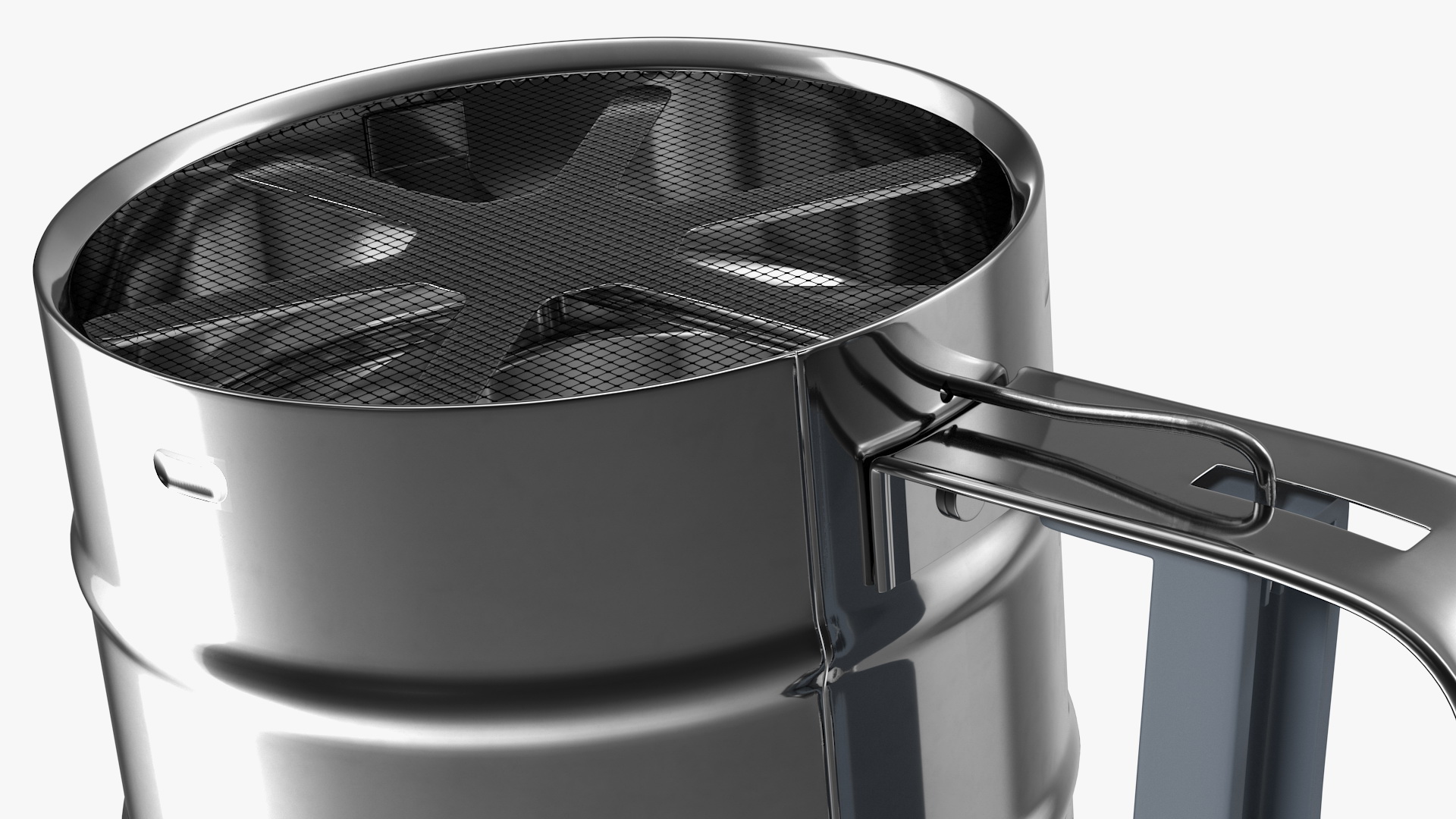 3D Stainless Steel Flour Sifter model