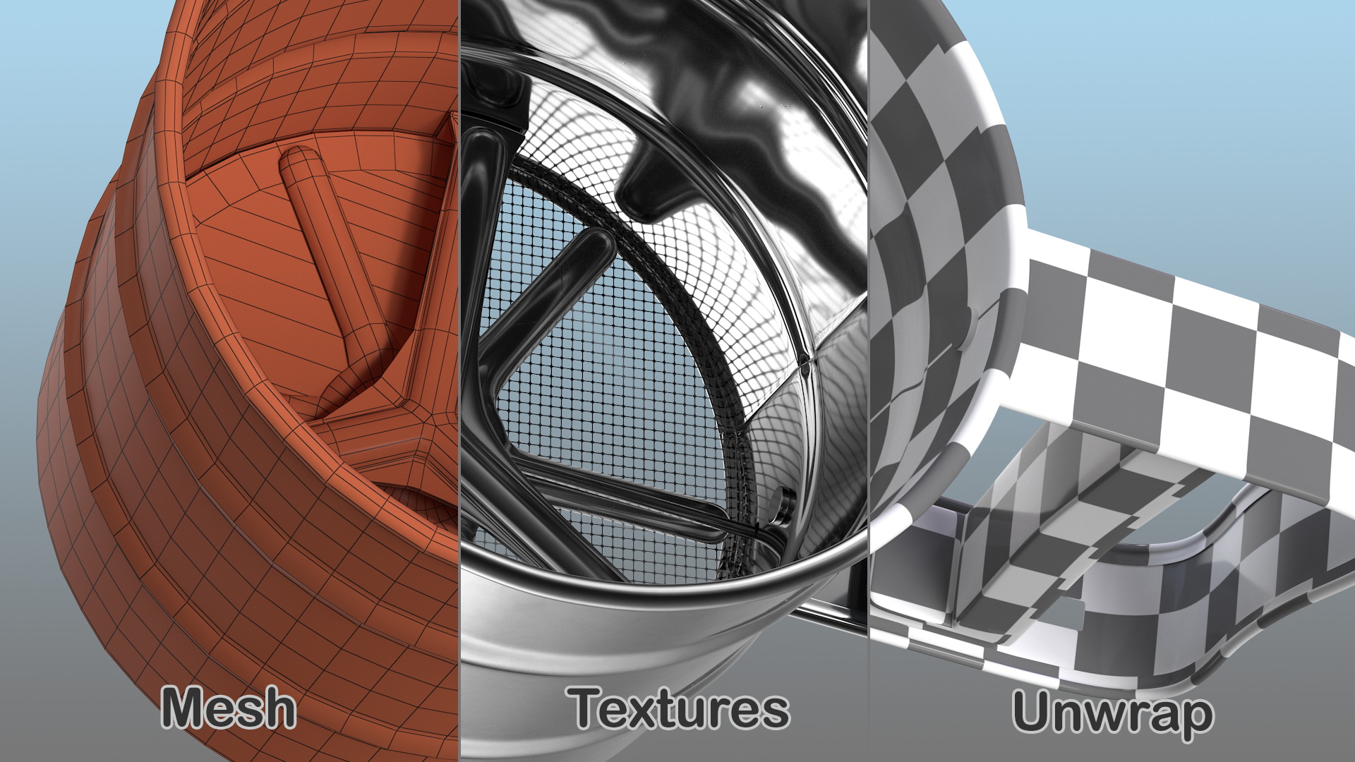 3D Stainless Steel Flour Sifter model