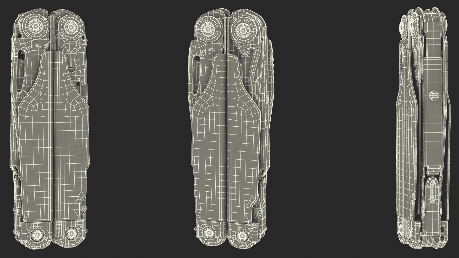 Leatherman Surge Multitool Black Closed 3D model