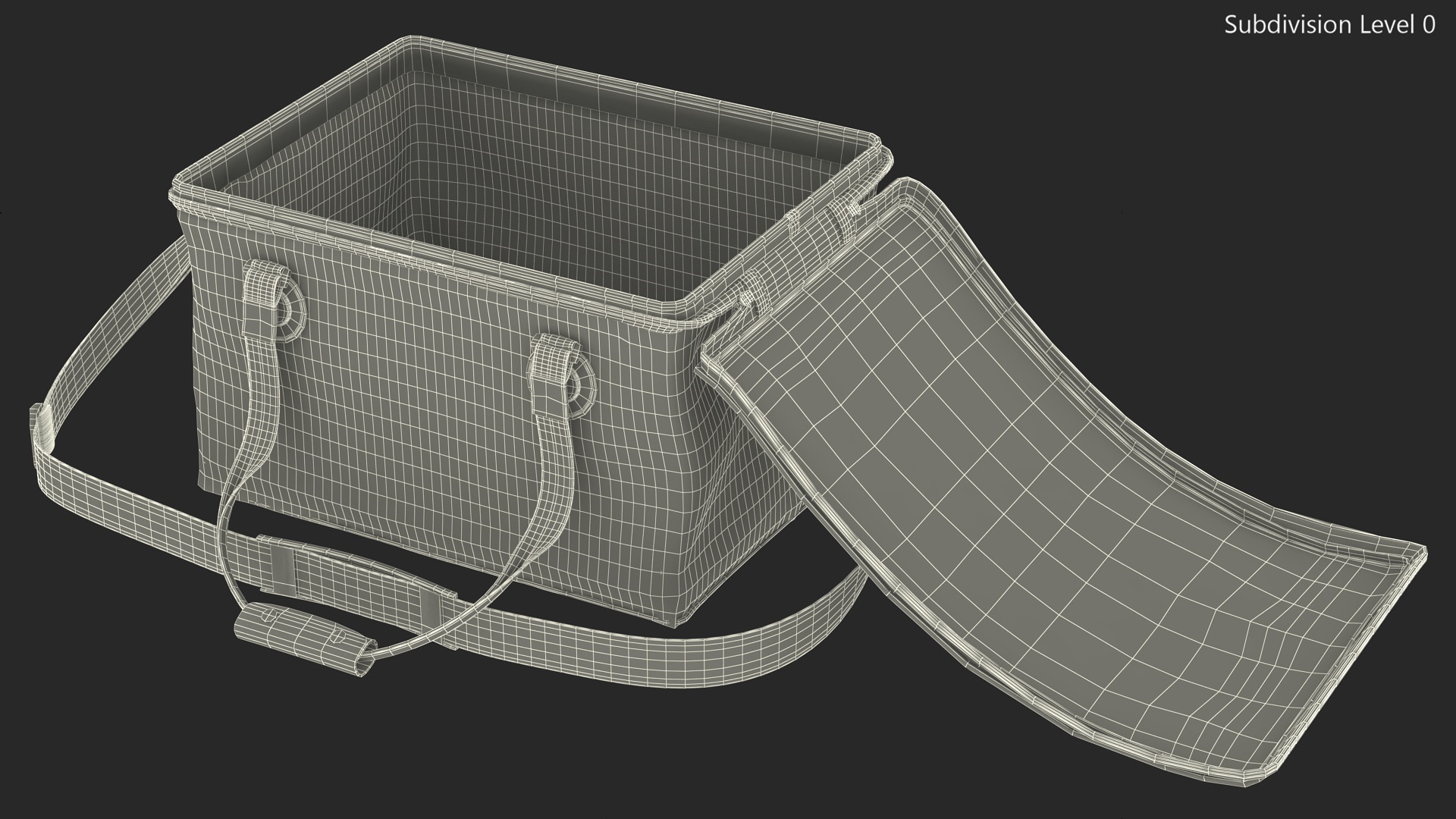 3D Thermal Angler Bag Feeder Concept Open model