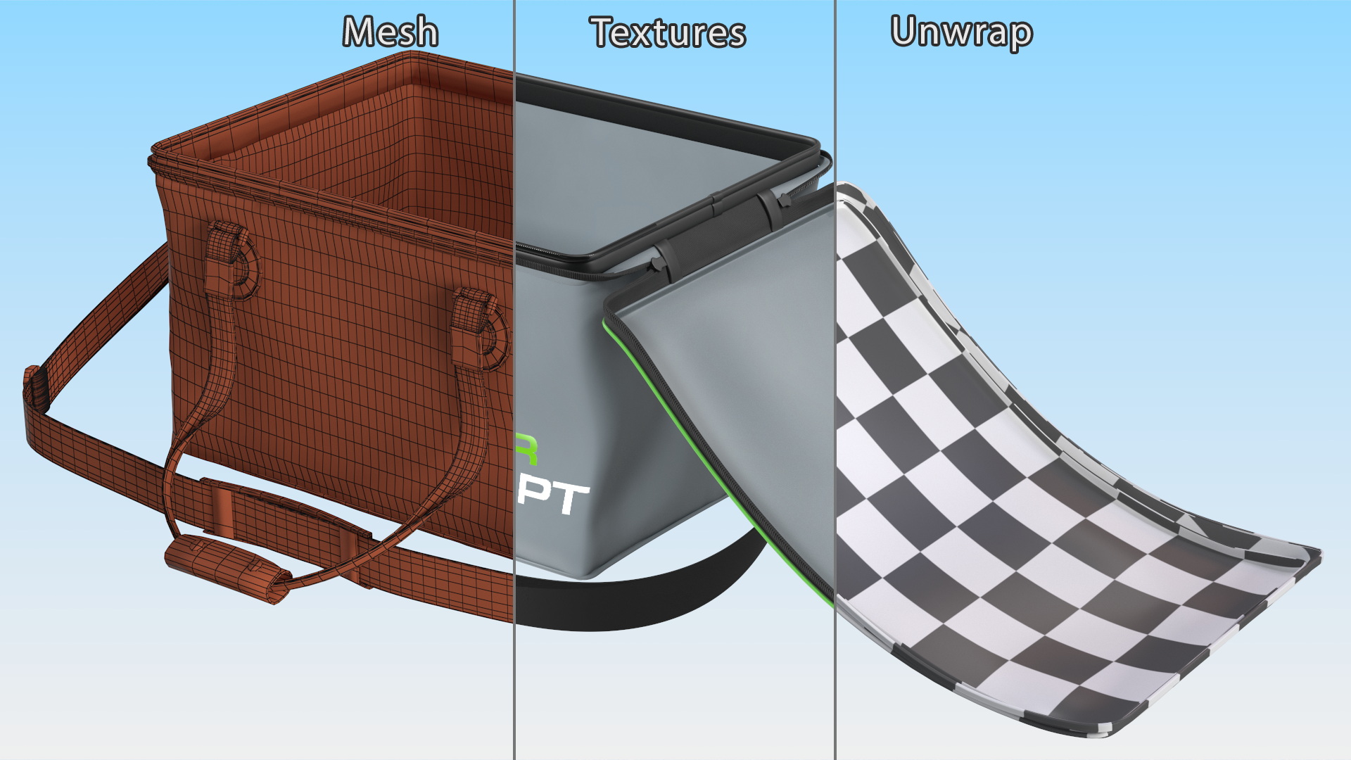 3D Thermal Angler Bag Feeder Concept Open model