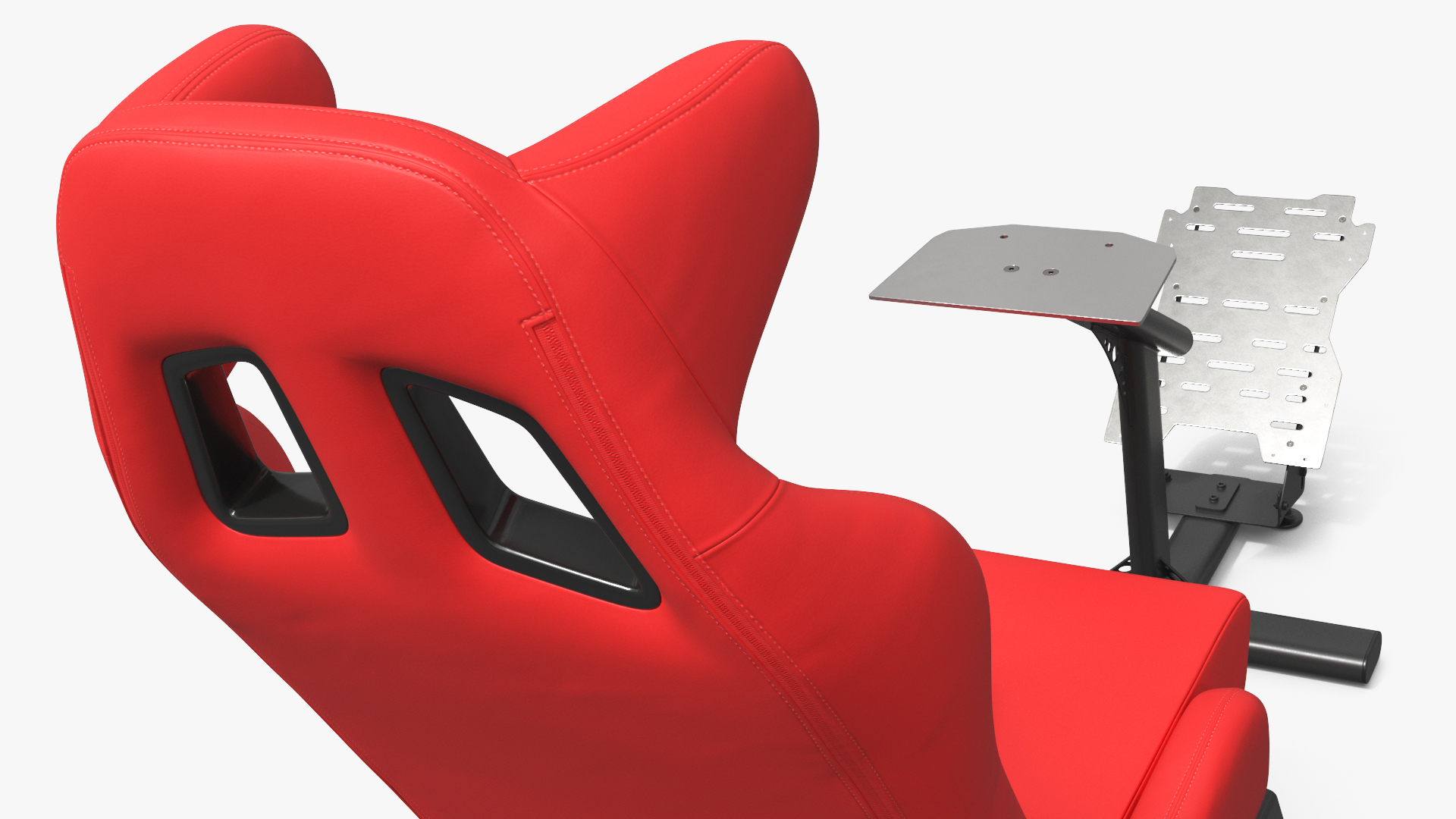 Racing Simulator Seat with Pedal Mount - view 7