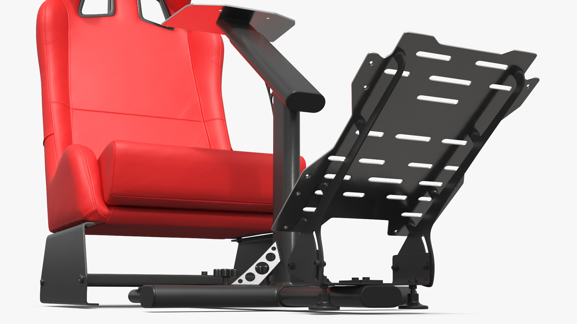 Racing Simulator Seat with Pedal Mount - view 6