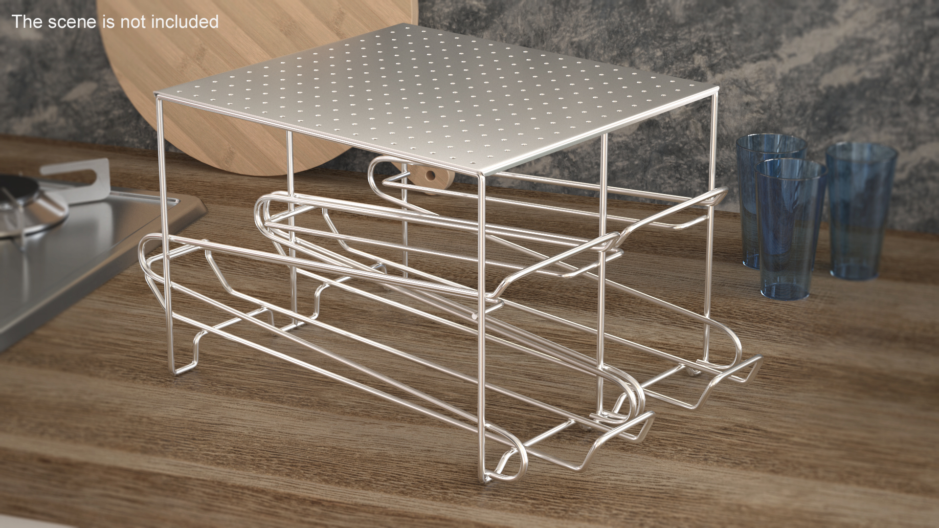 3D model Soda Coke Can Dispenser Chrome