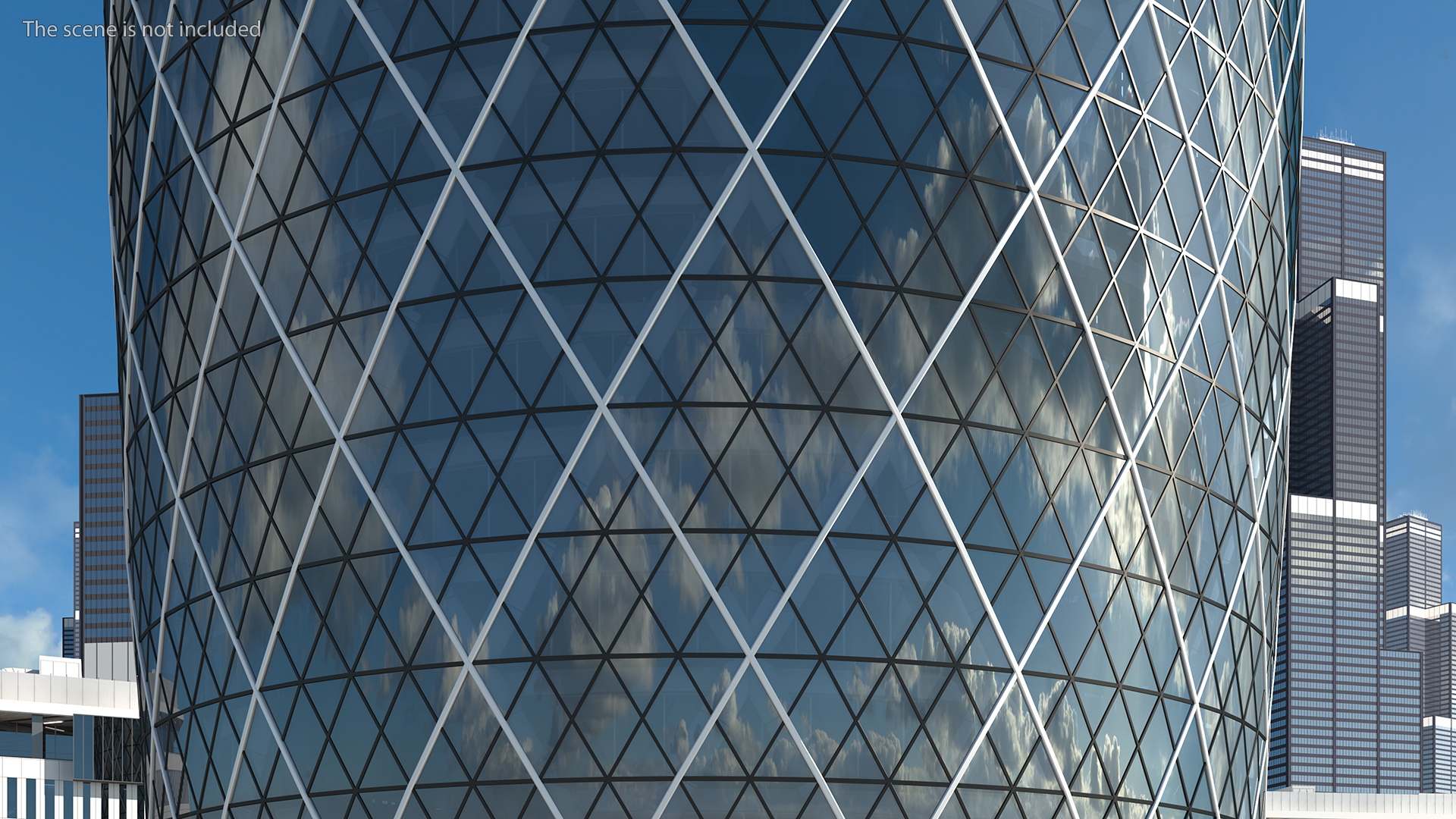 3D Commercial Skyscraper 30 St Mary Axe