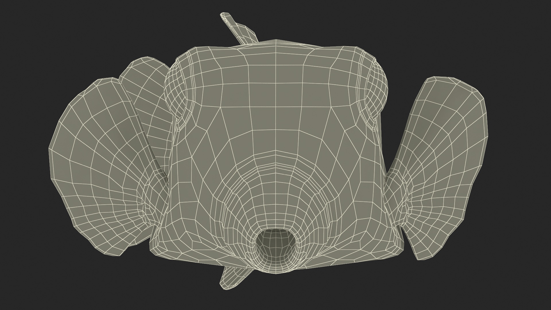 3D model Blue Spotted Boxfish